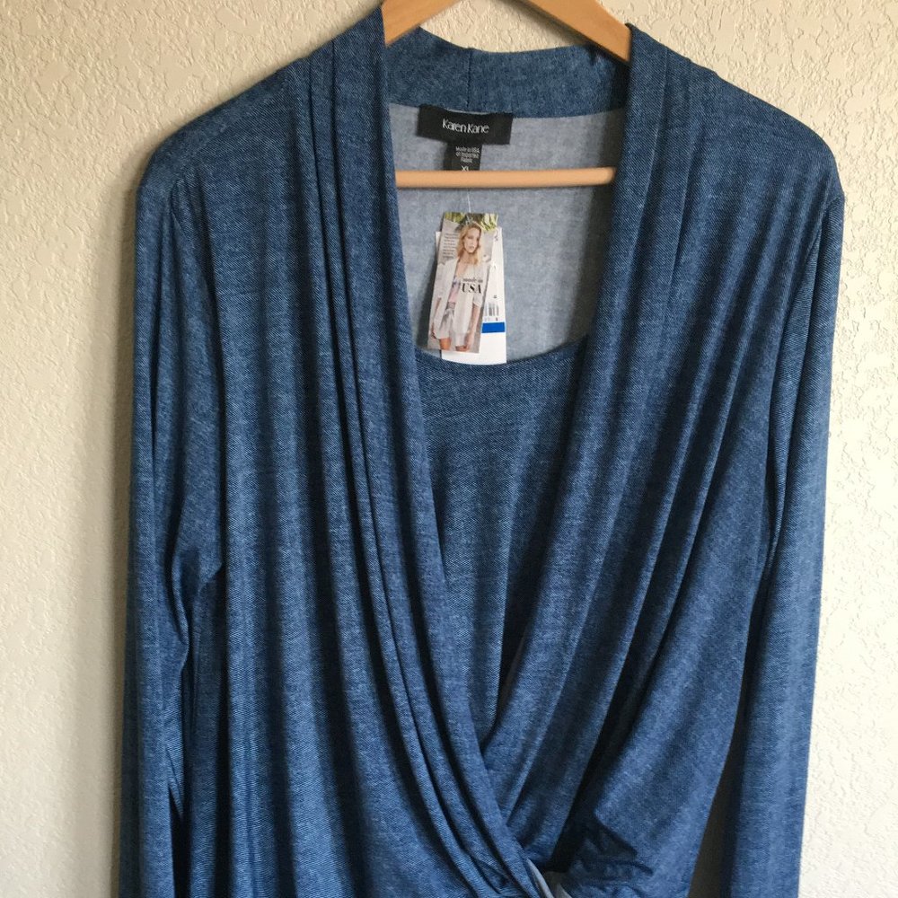 Karen Kane Asymmetrical Top